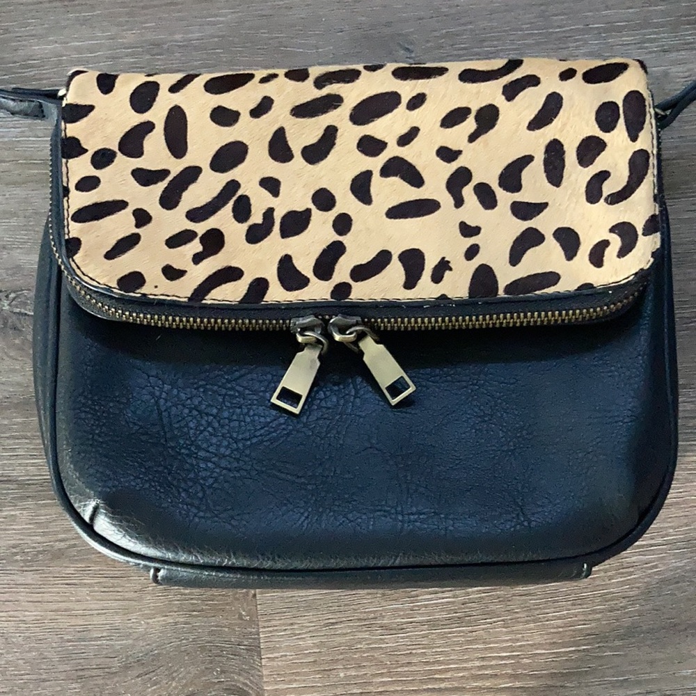 Animal print cross body bag - Picture 2 of 4
